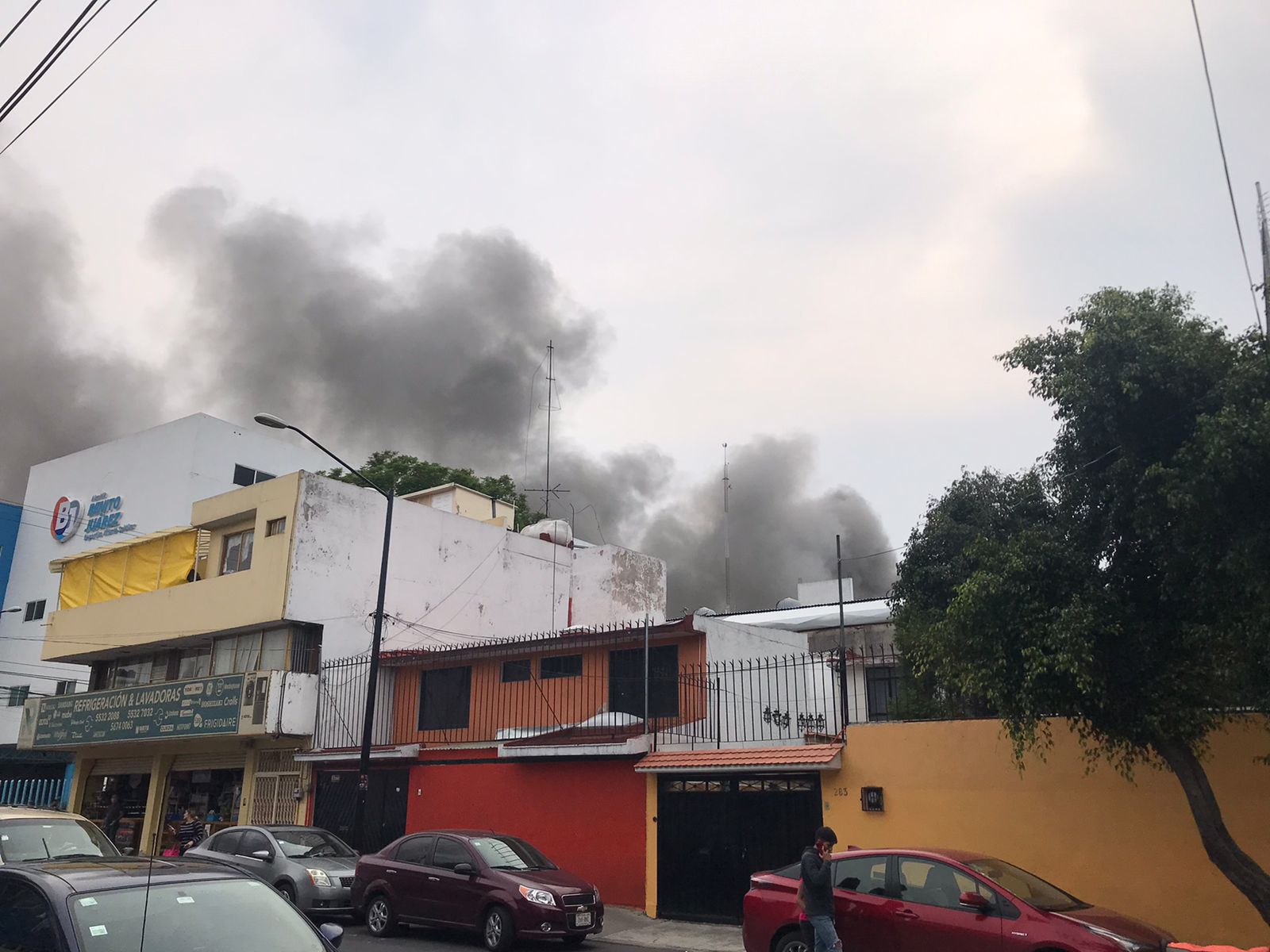 Completamente controlado incendio en fábrica de la Benito Juárez - incendio-san-simon-benito-juarez-2