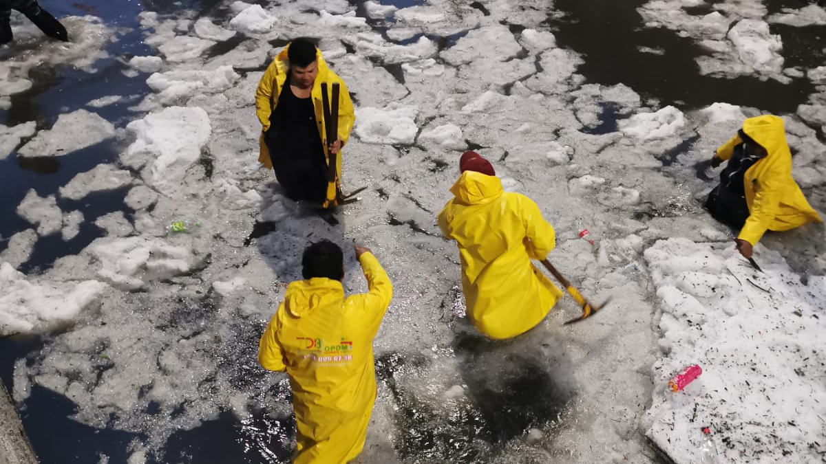 Tormenta deja severas inundaciones en el Valle de México