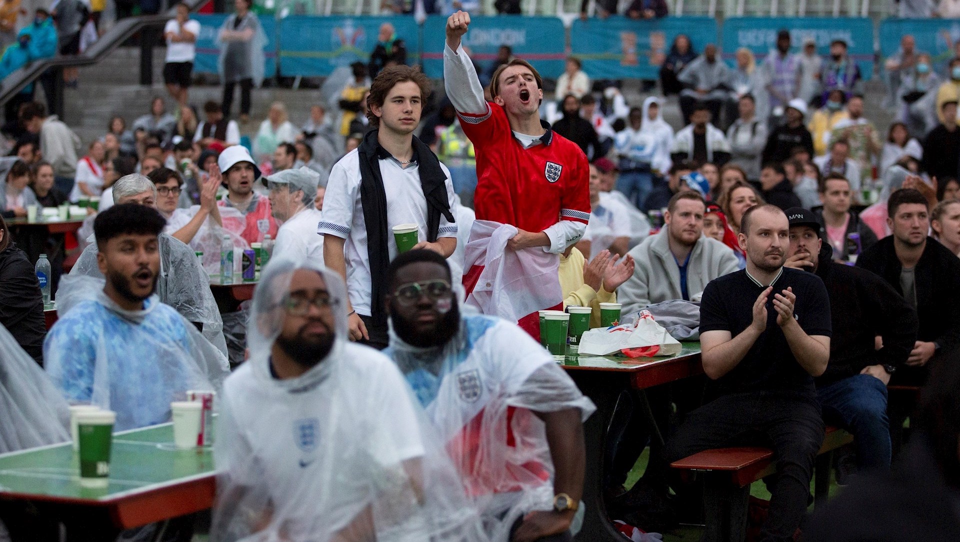 Al menos 45 detenidos en Londres durante la final de la Euro 2020 Al menos 45 detenidos en Londres durante la final de la Euro 2020