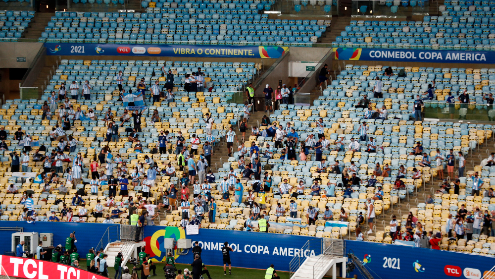 Argentina comparte con EE.UU. la lista de aficionados violentos con motivo de la Copa América Argentina comparte con EE.UU. la lista de aficionados violentos con motivo de la Copa América