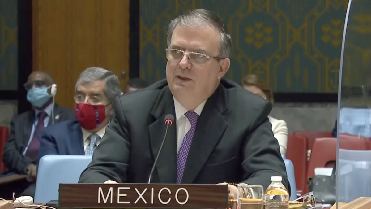 México urge ante Consejo de Seguridad de la ONU proteger espacios humanitarios