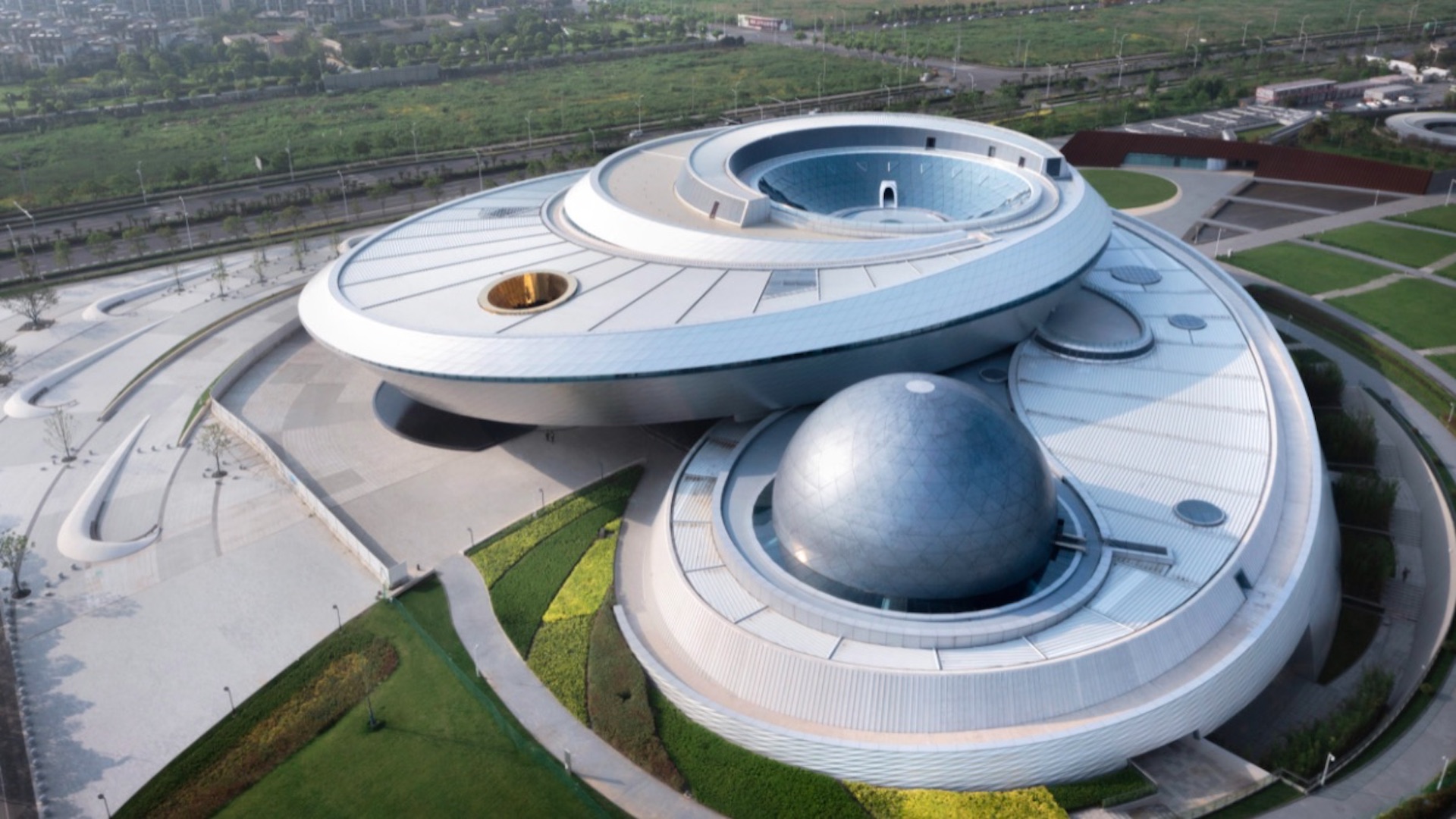 Inauguran en China el planetario más grande del mundo Inauguran en China el planetario más grande del mundo