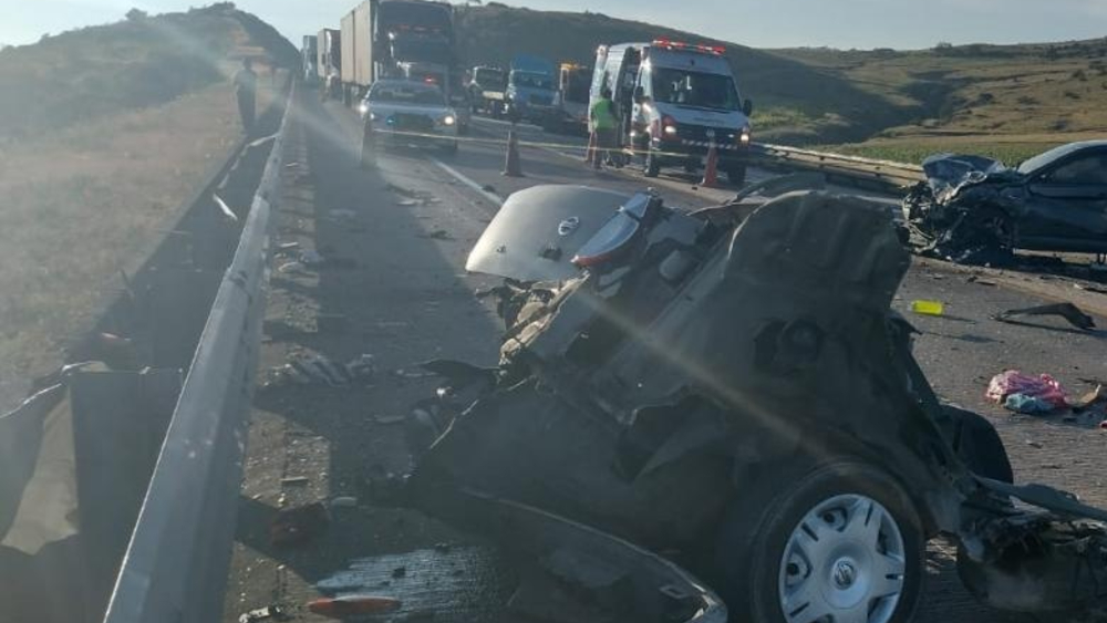 Accidente en la carretera México-Tuxpan deja cinco muertos Accidente en la carretera México-Tuxpan deja cinco muertos