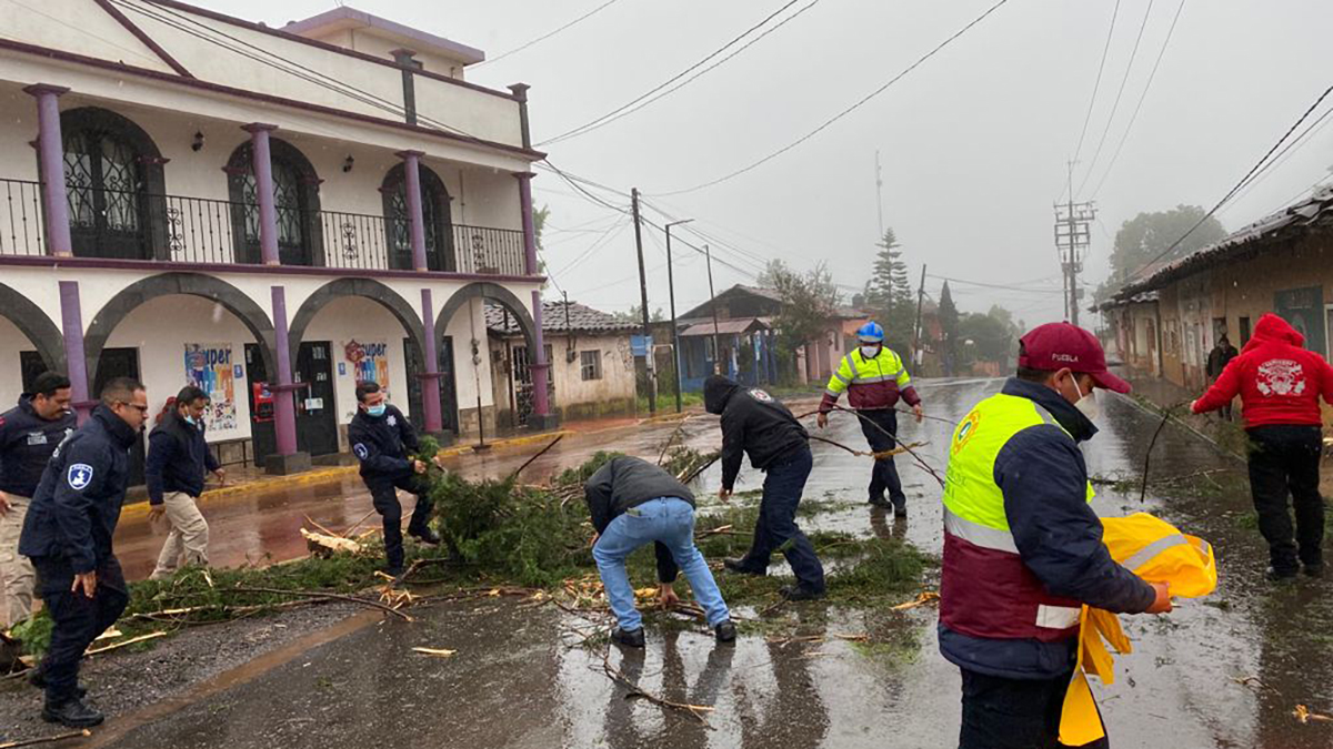 Muere un hombre en Puebla por ‘Grace’; suman nueve víctimas Muere un hombre en Puebla por ‘Grace’; suman nueve víctimas