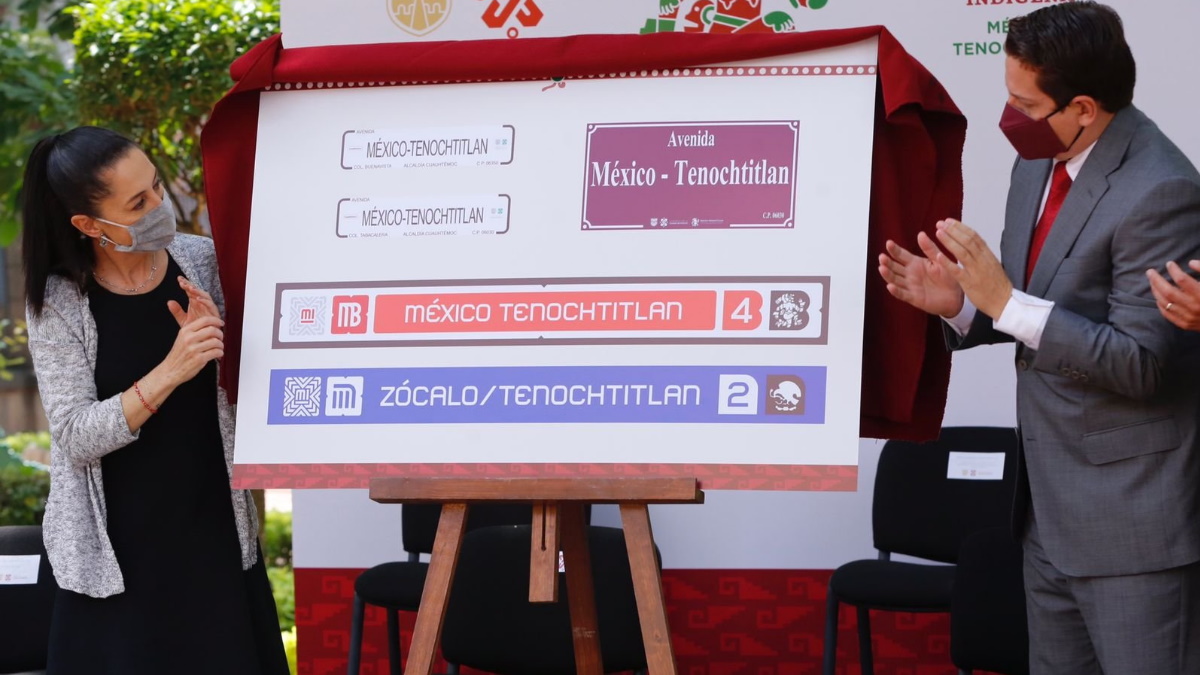 Avenida Puente de Alvarado ahora se llamará Calzada México-Tenochtitlán