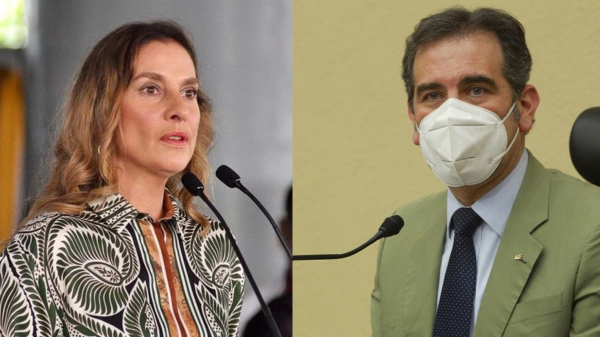 Beatriz Gutiérrez reprocha no poder votar en consulta popular; “No es una cuestión del INE”, responde Lorenzo Córdova