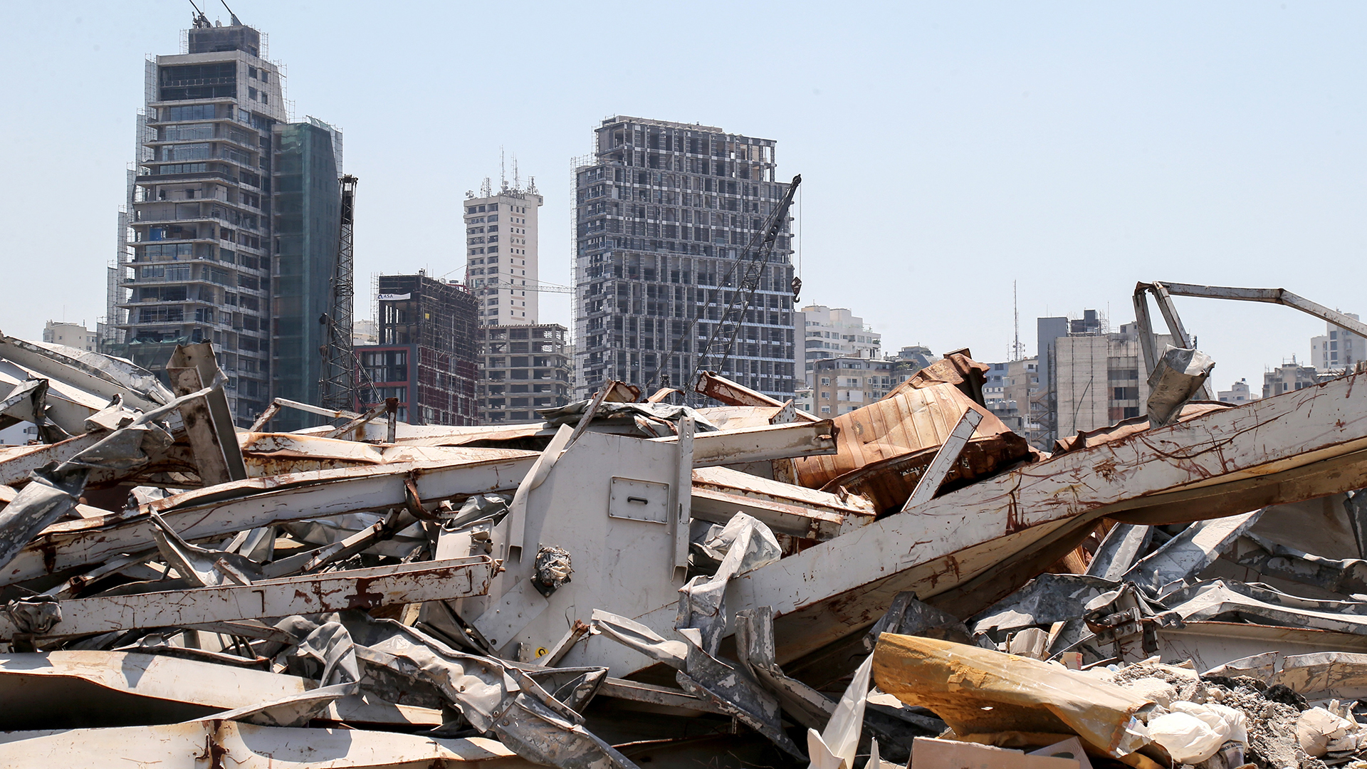 Un año después de la explosión de Beirut aún queda mucho por reconstruir