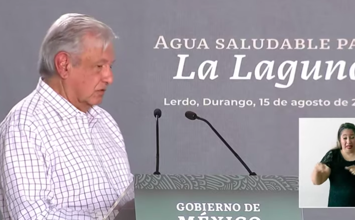Agua Saludable para La Laguna; encabeza López Obrador