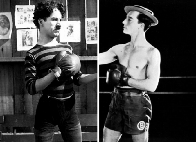 Chaplin vs. Keaton, una legendaria pelea