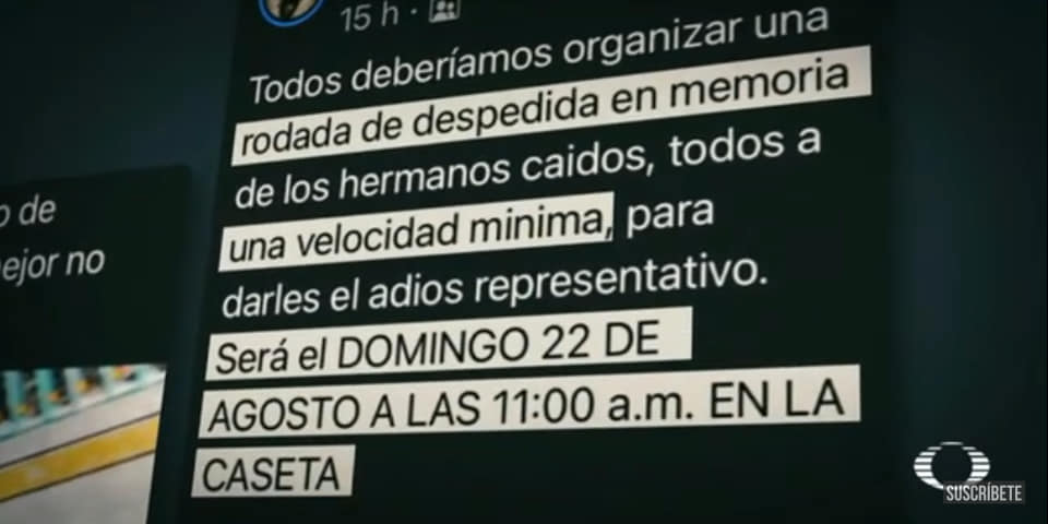 Convocan a rodada en la México-Cuernavaca en memoria de motociclistas muertos - convocatoria-a-rodada-de-despedida-por-motociclistas-victimas