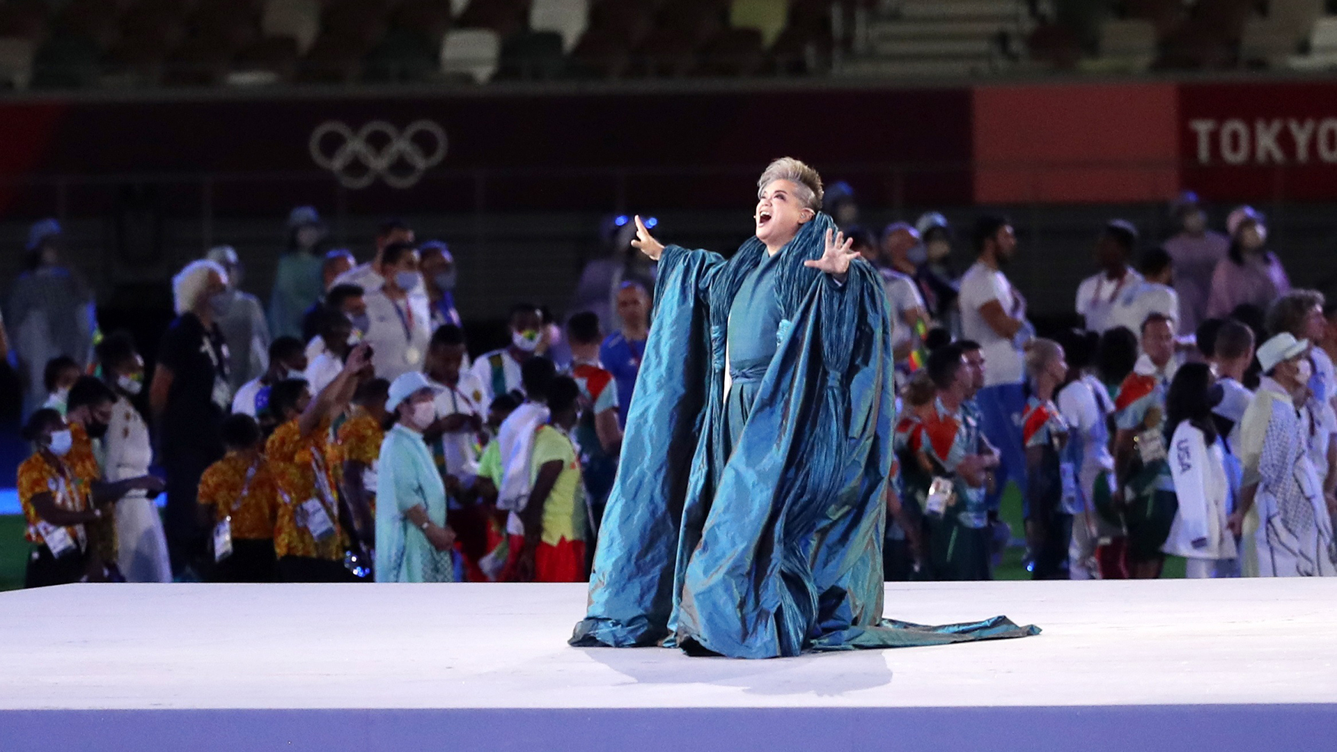 #Fotos Clausuran los Juegos Olímpico de Tokio 2020 - el-soprano-tomotaka-okamoto