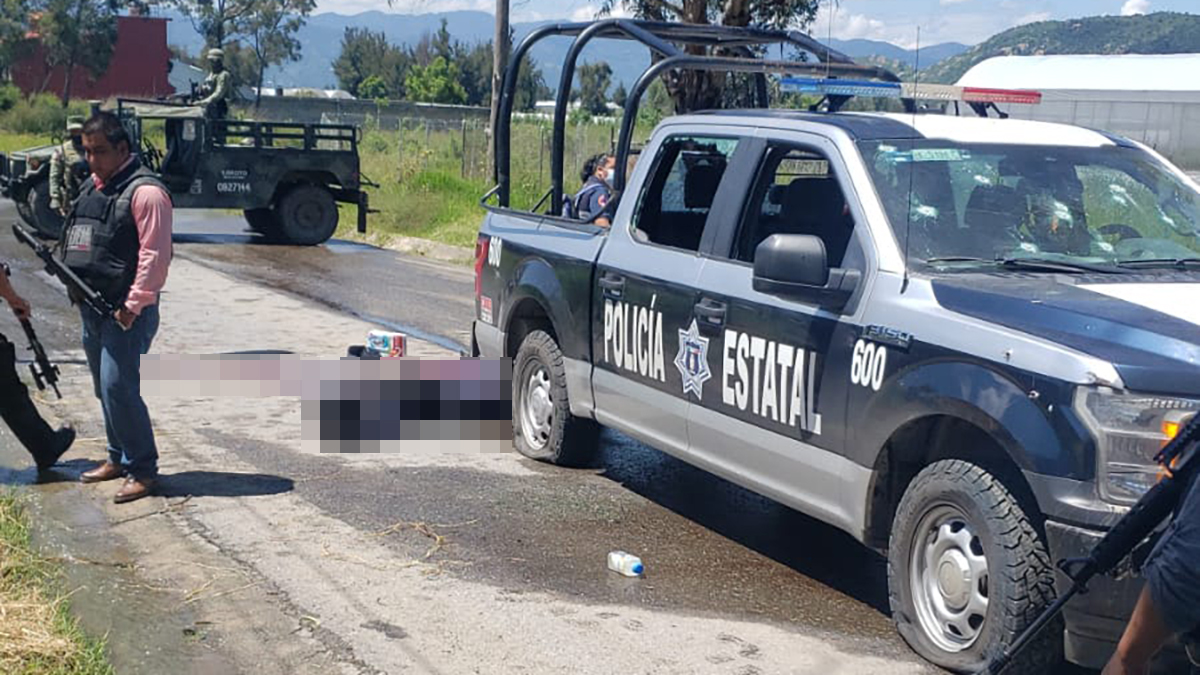Emboscan en Edomex a alcaldesa de Pilcaya, Guerrero; hay dos policías muertos