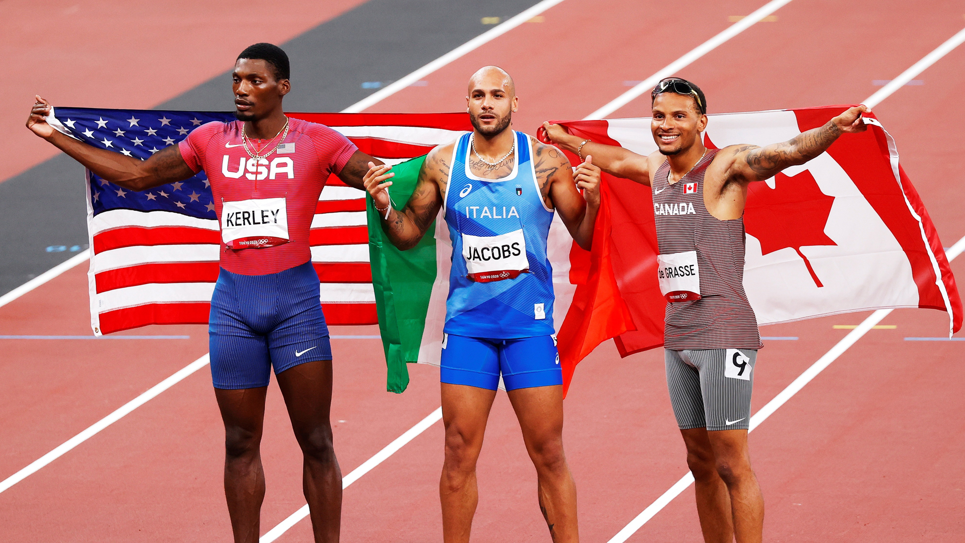 Un italiano, Lamont Jacobs, nuevo rey de los 100 metros - ganadores-de-los-100-metros-en-juegos-olimpicos