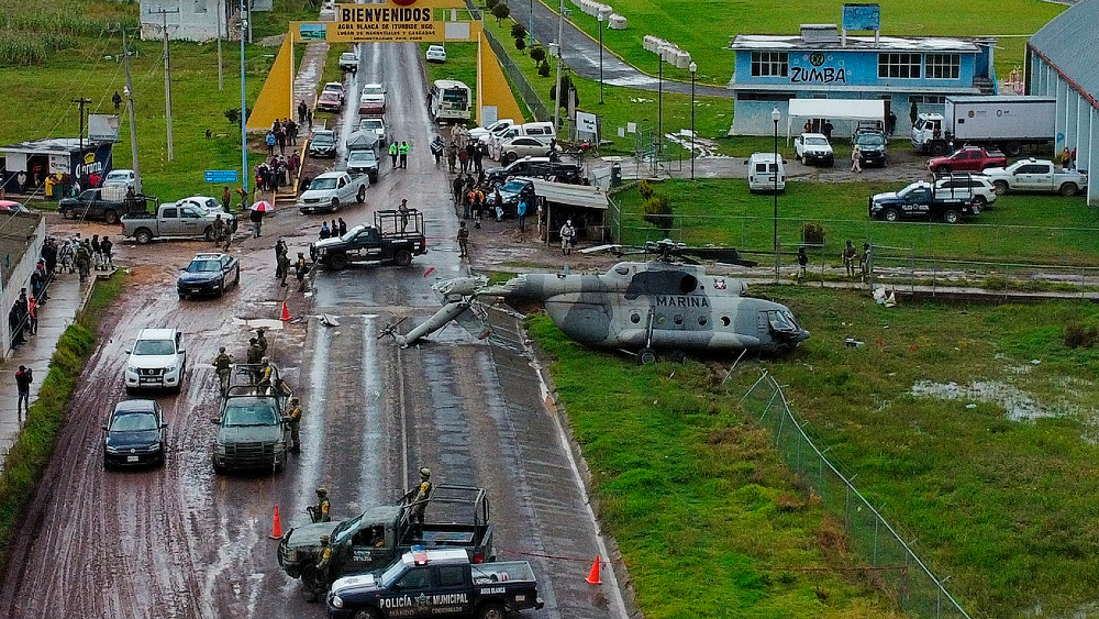 AMLO asegura que fue “un accidente” aterrizaje forzoso de helicóptero en Hidalgo AMLO asegura que fue “un accidente” aterrizaje forzoso de helicóptero en Hidalgo