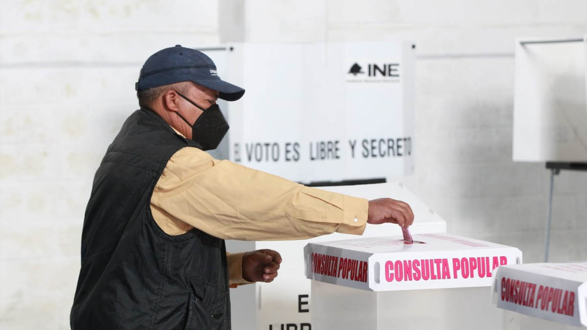 Gana el SÍ en la consulta popular de México; fue exitosa, señala Córdova Gana el SÍ en la consulta popular de México; fue exitosa, señala Córdova