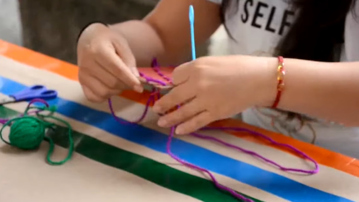 El arte de la cultura wixárika de México en telares y bordados