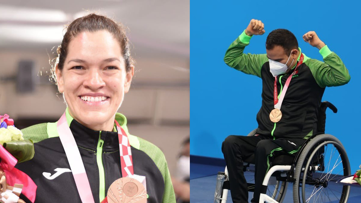 Lenia Ruvalcaba y Diego López suman dos medallas de bronce para México en Juegos Paralímpicos