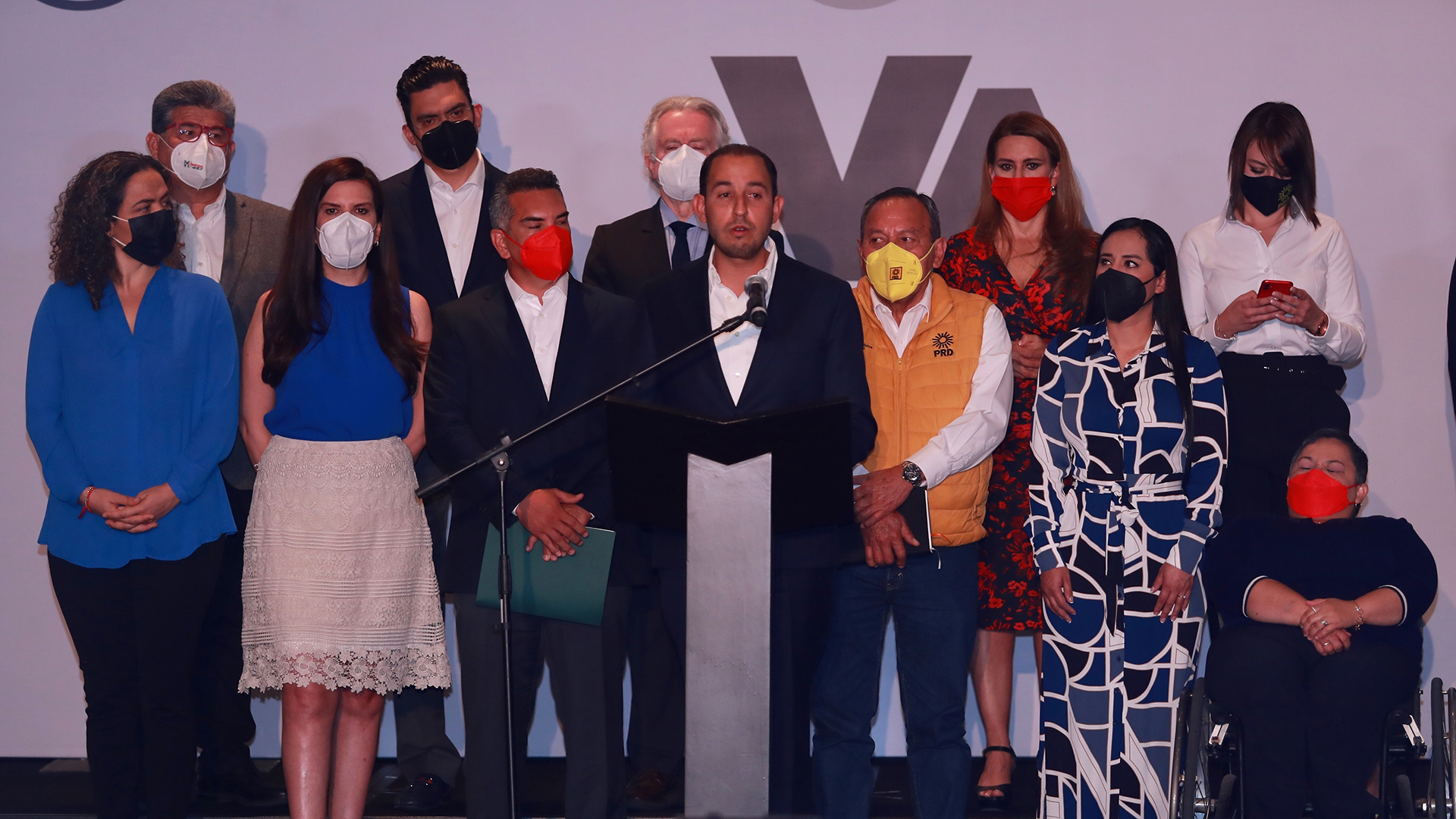 PAN, PRI y PRD denunciarán ante OEA presunta intervención del crimen organizado en elecciones - lideres-de-partidos-de-oposicion