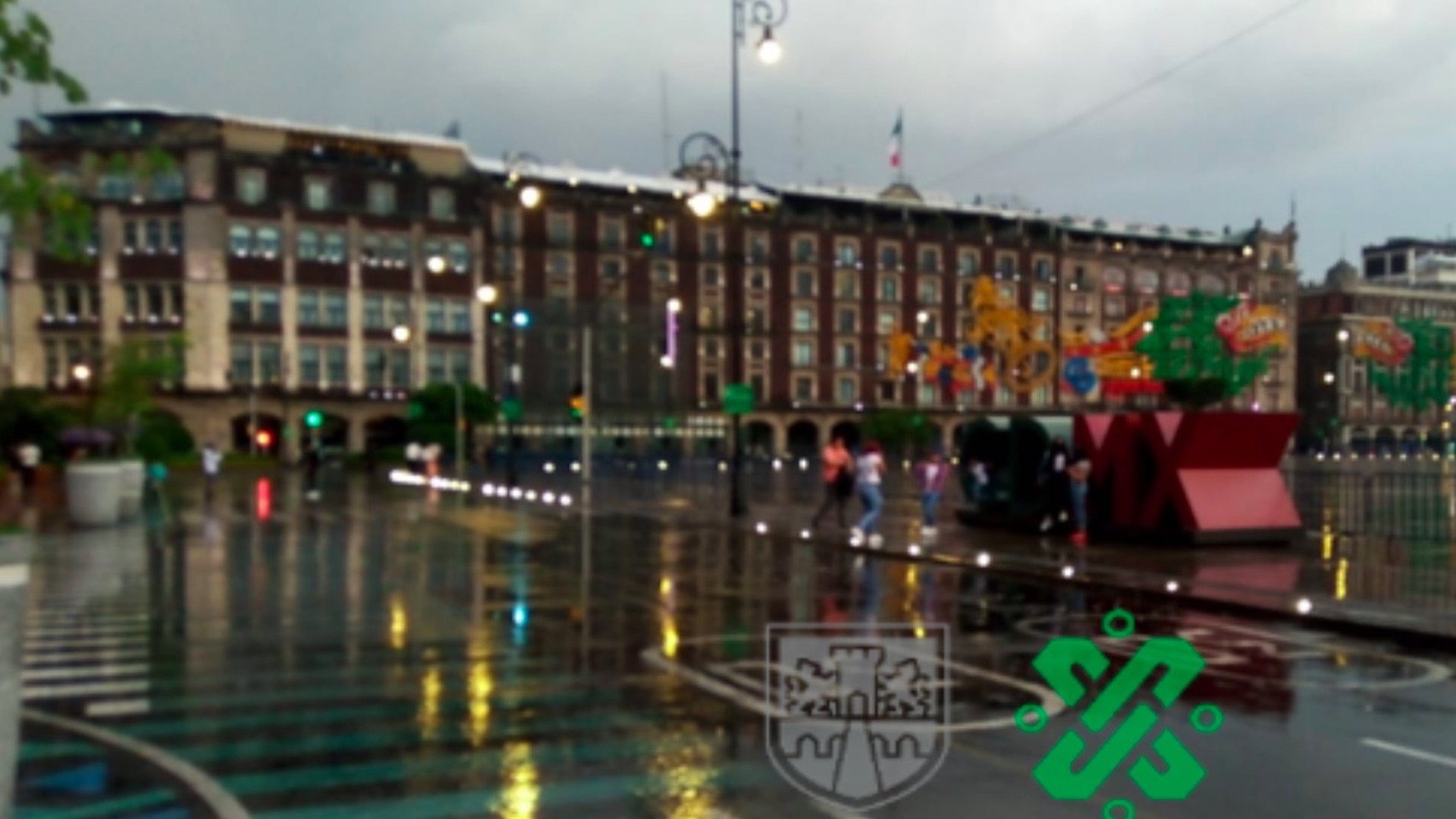 Se registra tormenta en el Valle de México