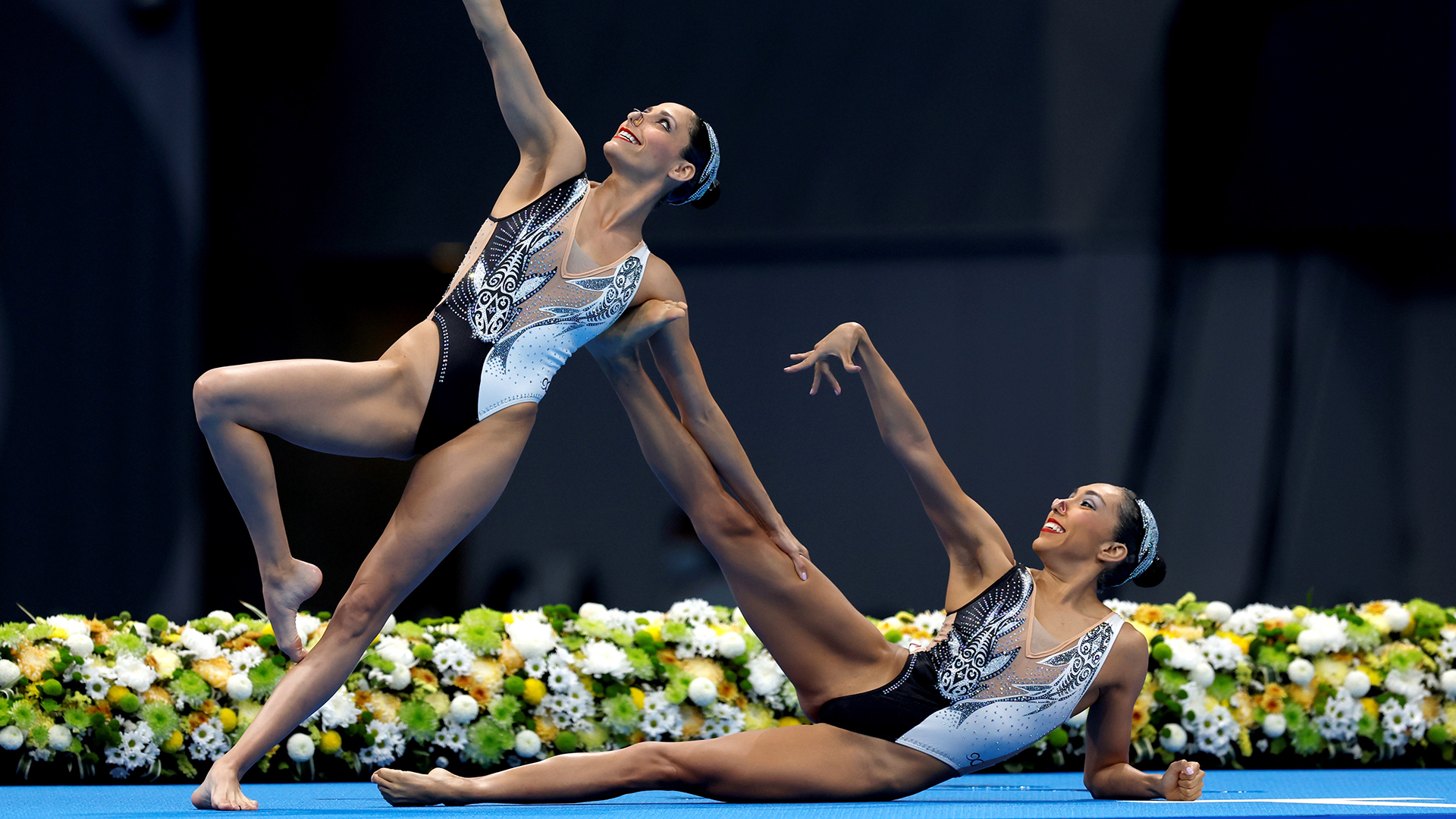 Nuria Diosdado y Joana Jiménez finalizan en el lugar 12 de natación artística