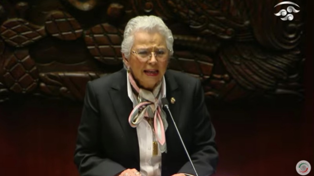 Olga Sánchez Cordero, presidenta del Senado; va ‘por y para las mujeres’