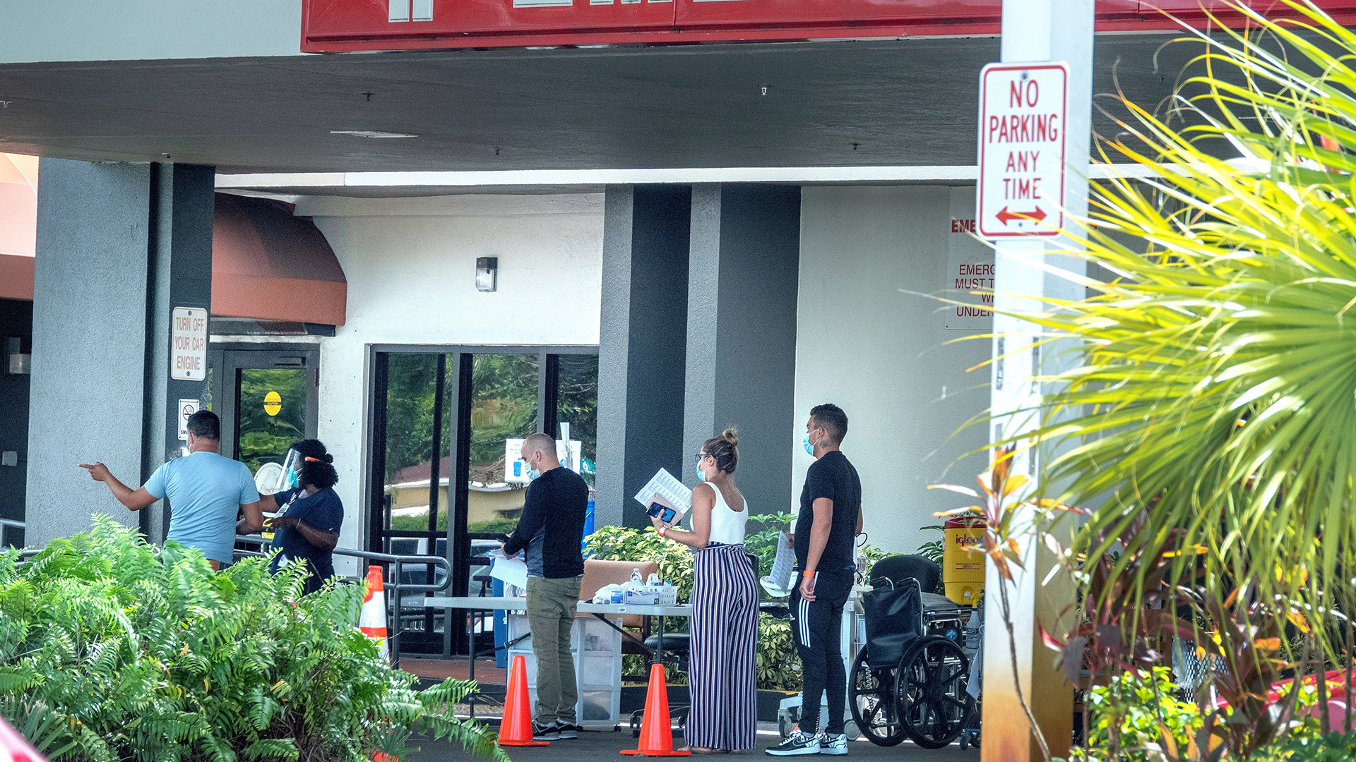 Florida, centro de la pandemia en EE.UU. por variante Delta y poca vacunación Florida, centro de la pandemia en EE.UU. por variante Delta y poca vacunación