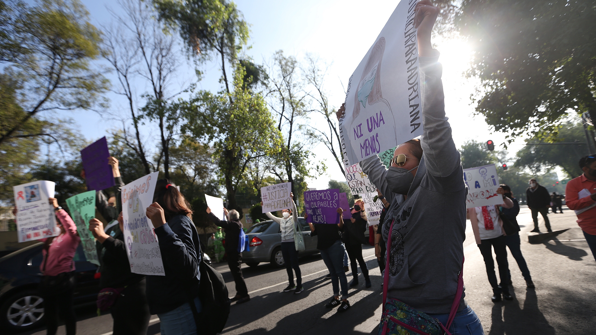 Familiares claman justicia por Adriana Arana, presuntamente asesinada por su exesposo - protesta-en-justicia-por-asesinato-de-adriana-arana