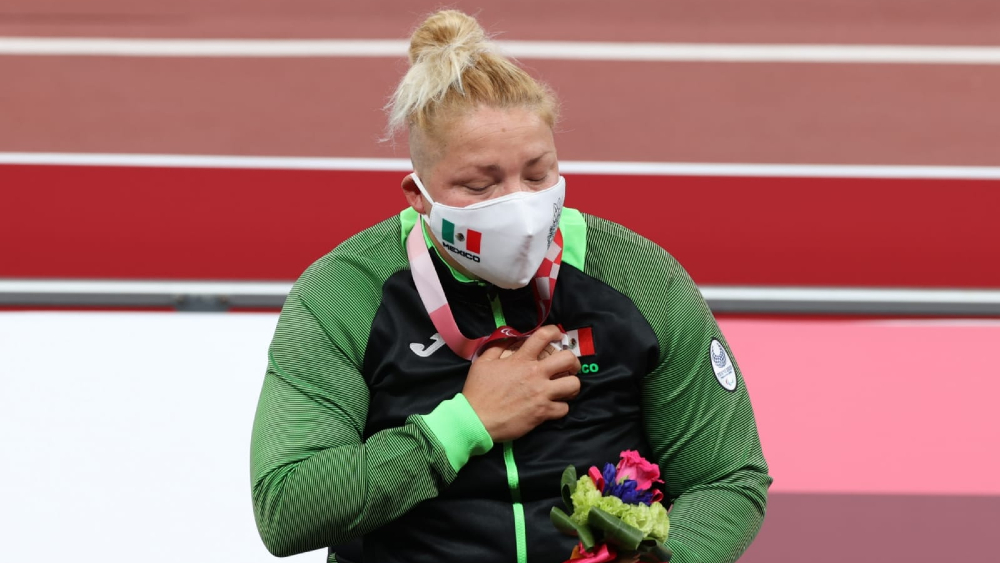 Rosa Guerrero obtuvo bronce para México en Paralímpicos de Tokio 2020