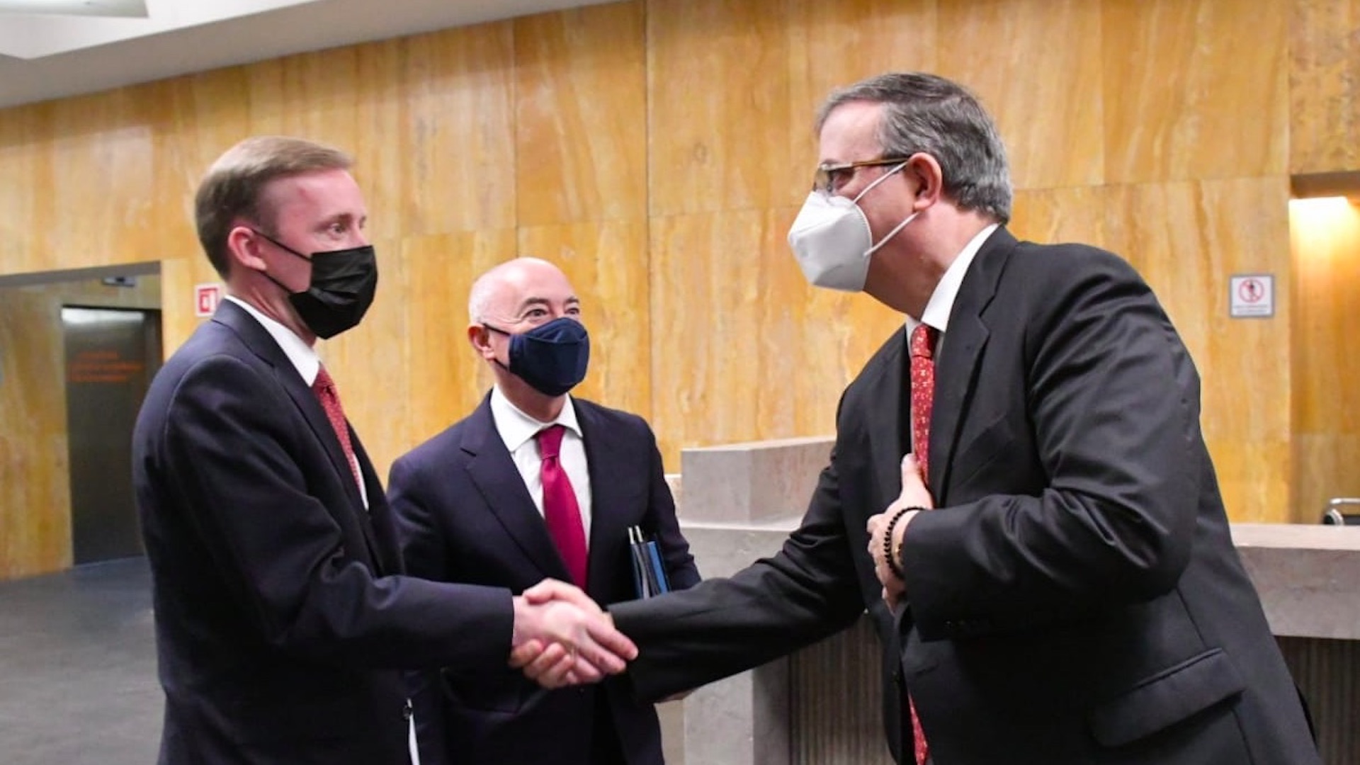 Ebrard califica como un éxito visita de Mayorkas y Sullivan a México Ebrard califica como un éxito visita de Mayorkas y Sullivan a México