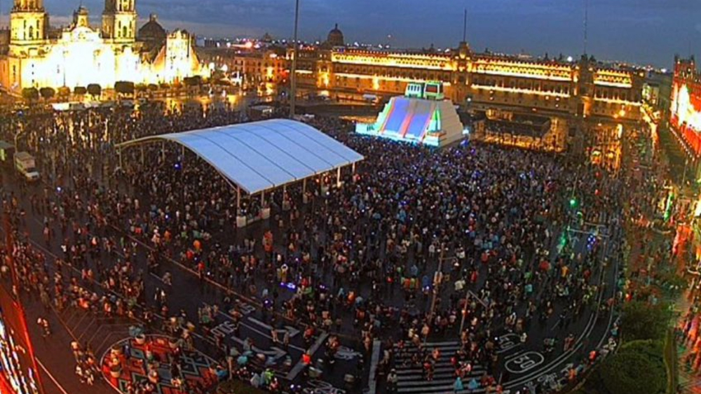 Sheinbaum reconoció que no hubo sana distancia en maqueta del Templo Mayor
