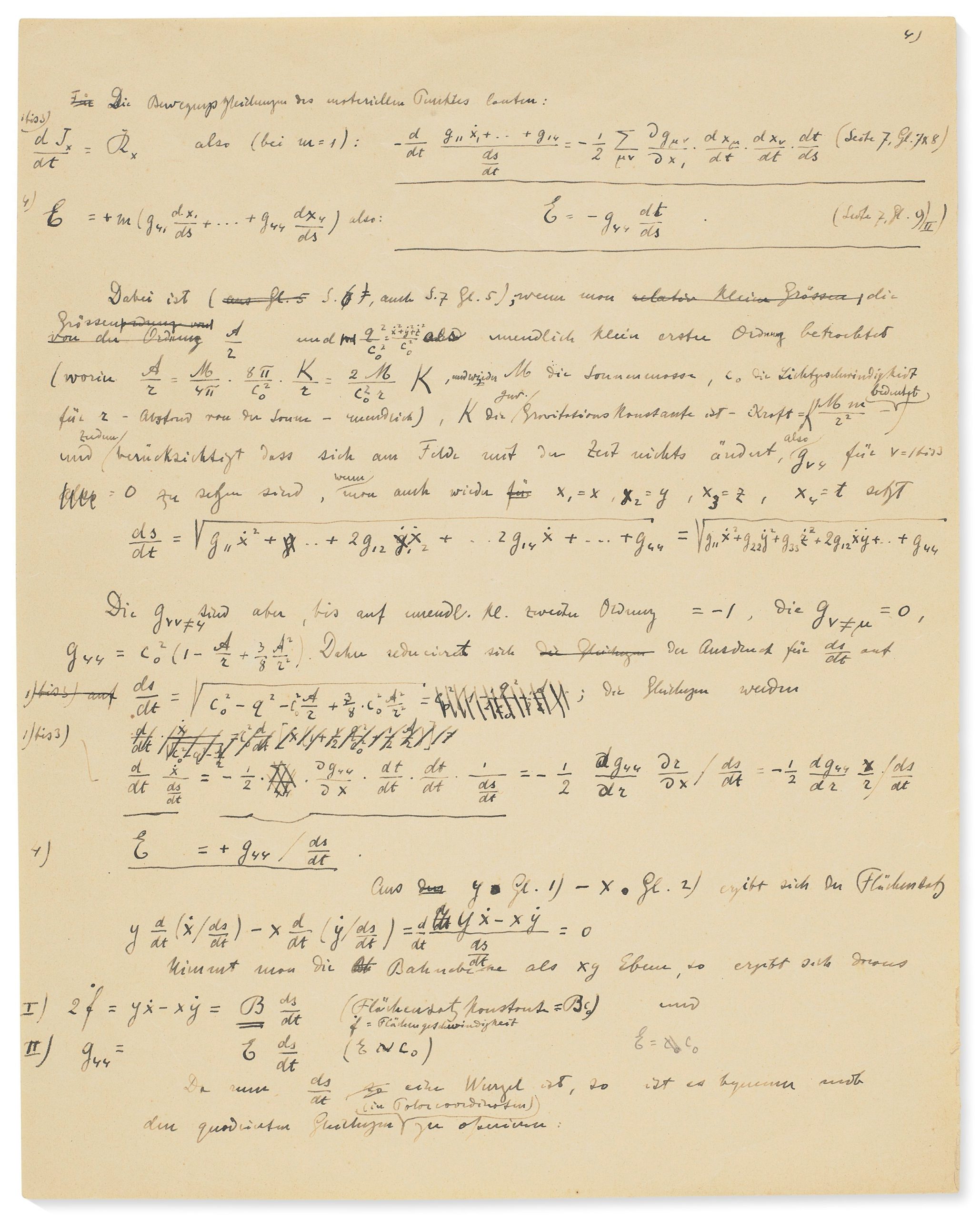 Subastarán manuscrito de Einstein sobre teoría de la relatividad - a5079812827e96d45ea8cf912d3af60123d49c37-scaled