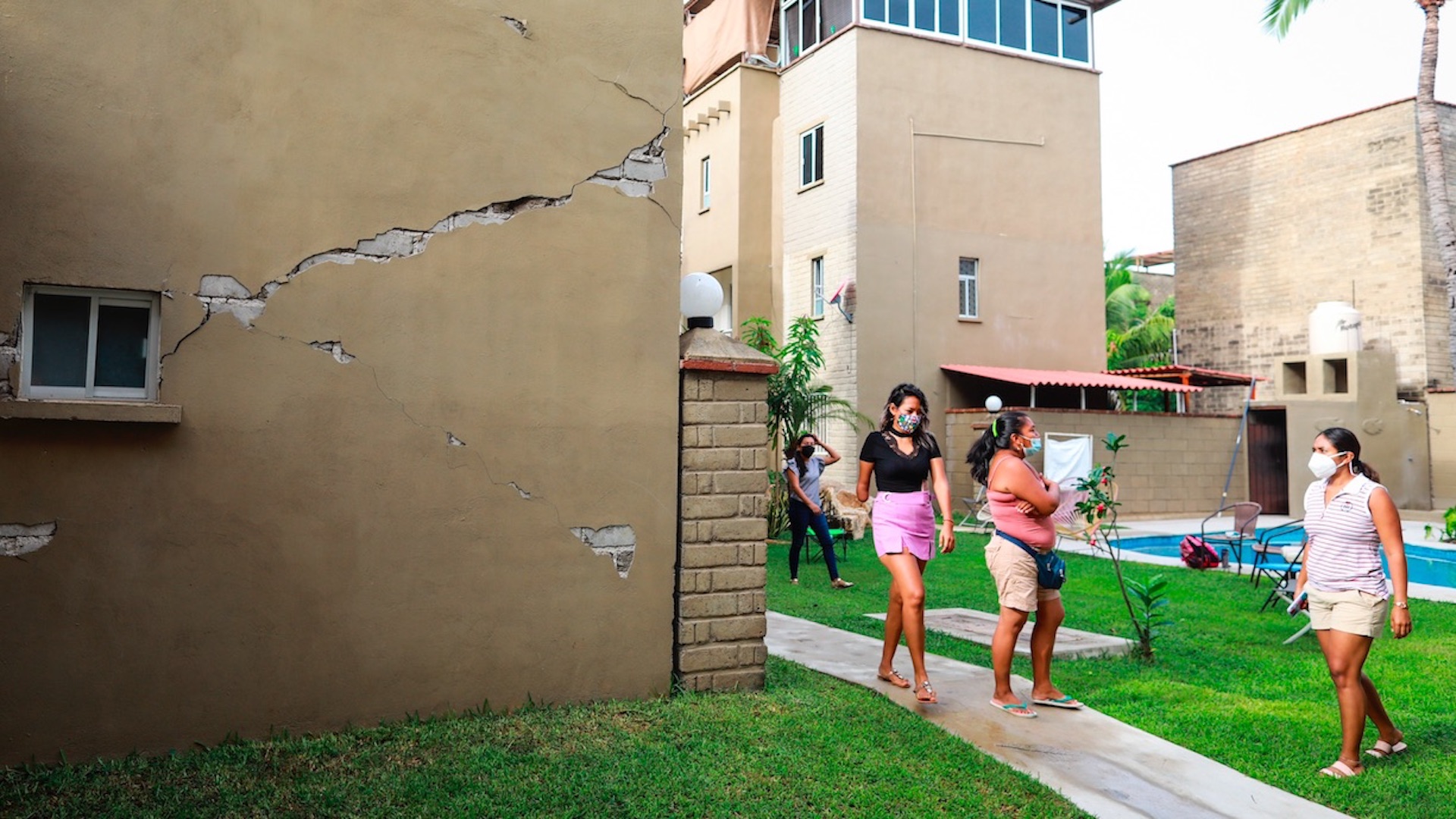 Cerca de 600 casas quedaron inhabitables tras sismo en Acapulco - acapulco-casas