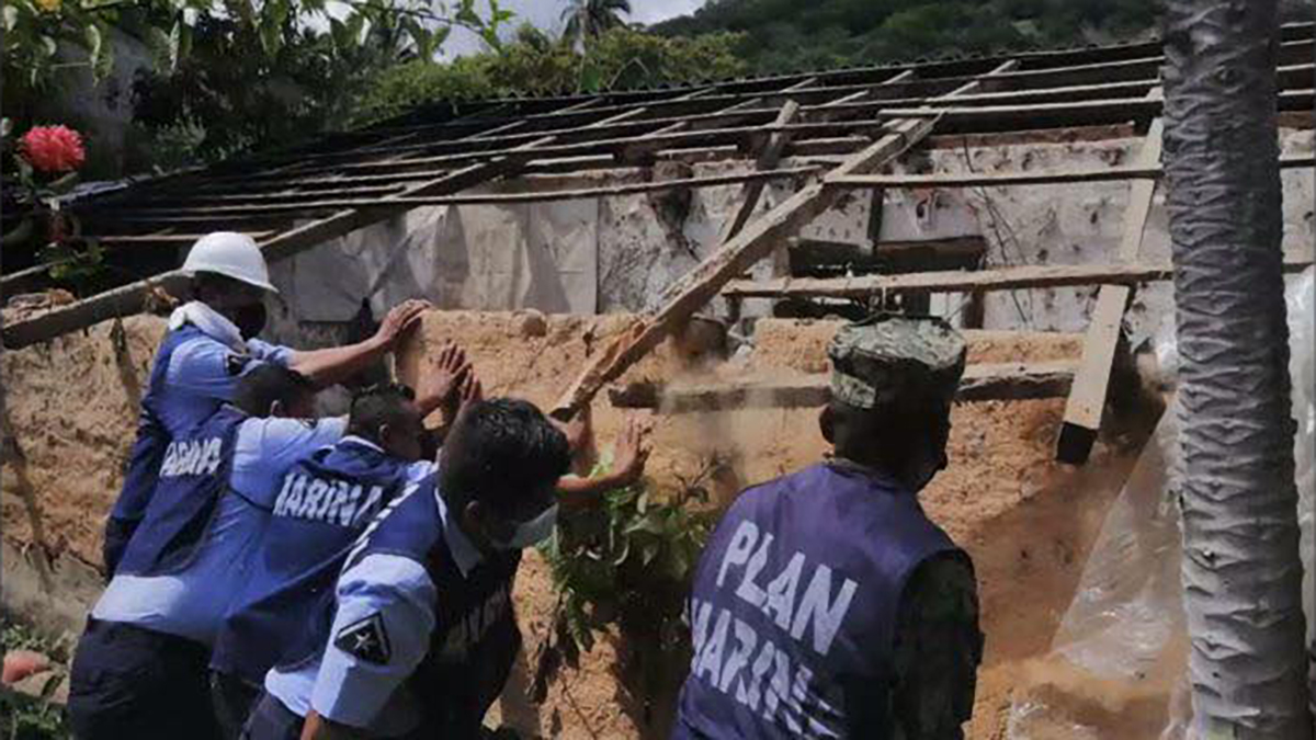 Sismo magnitud 7.1 dejó en Guerrero más de 3 mil viviendas afectadas