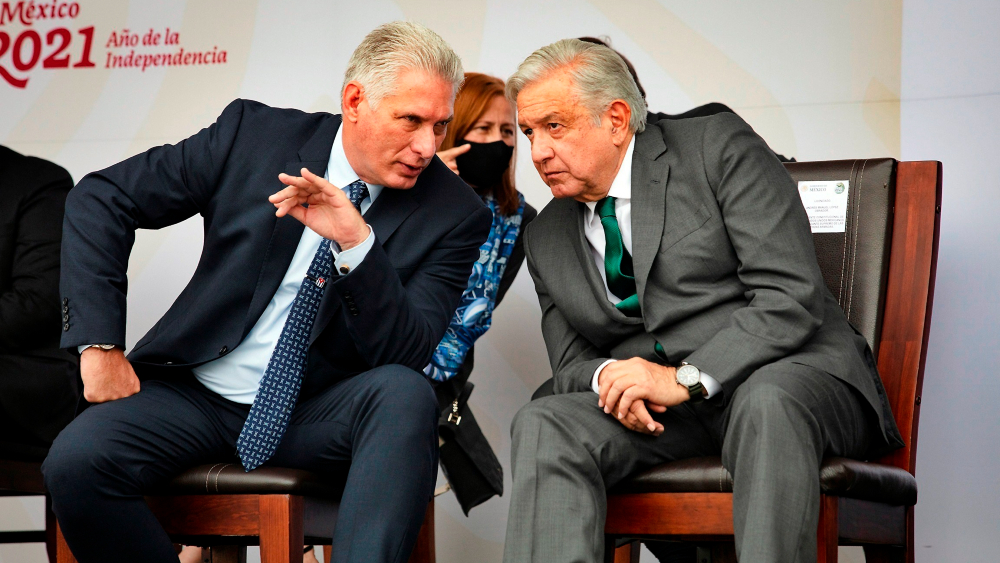 López Obrador desestima confrontación con EE.UU. por visita de Díaz-Canel a México