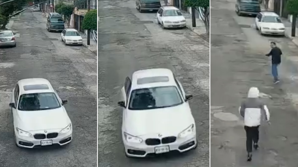 #Video Hombre escapa de intento de asalto en Ecatepec