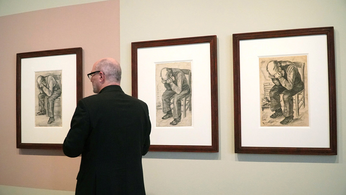 Descubren nuevo dibujo de Vincent van Gogh de 1882 Descubren nuevo dibujo de Vincent van Gogh de 1882