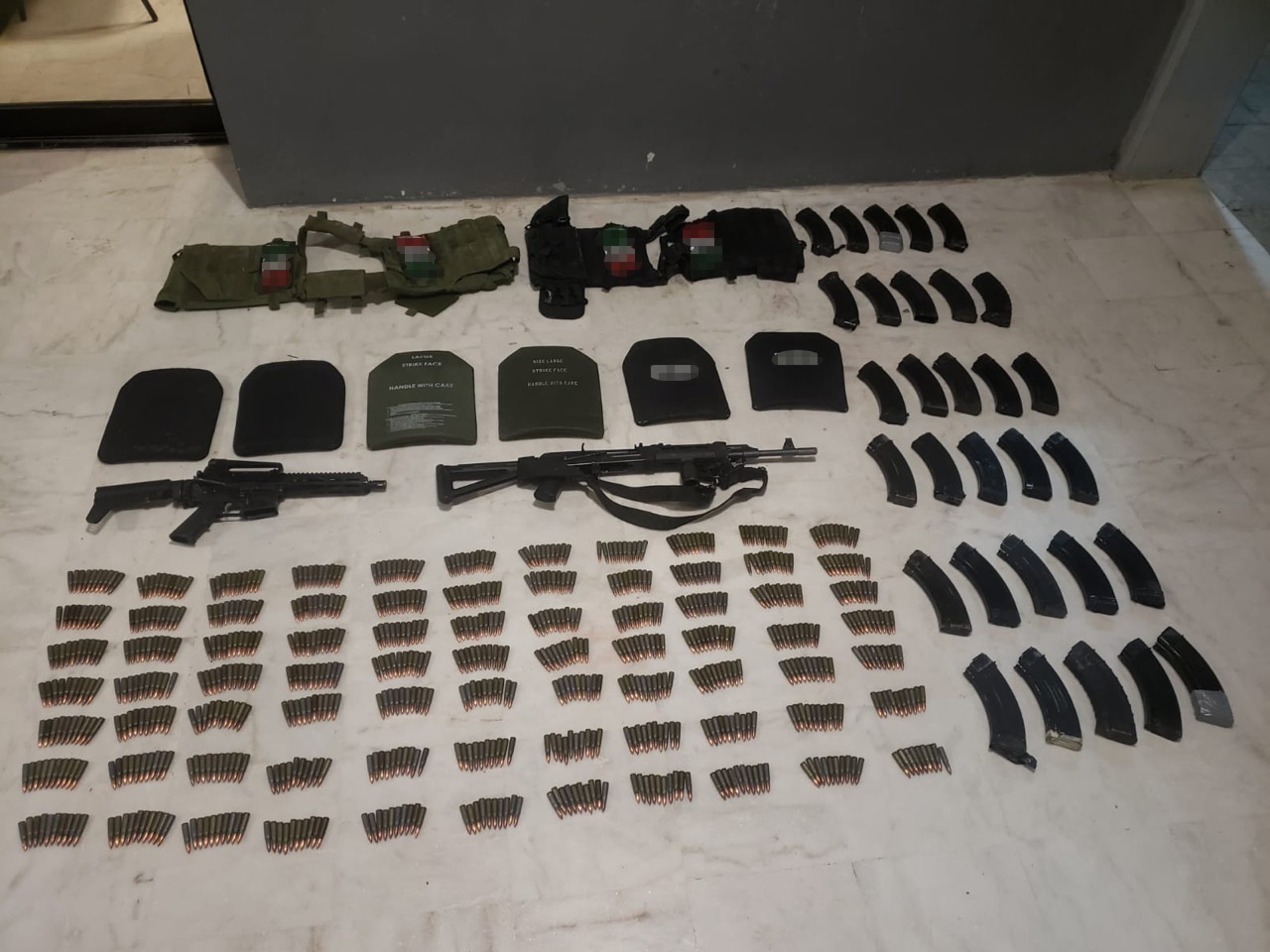Decomisan arsenal, vehículos y droga en Tamaulipas; hay cuatro detenidos - drogas-armas-autos-decomiso-operativos-tamaulipas-3