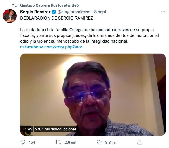 "Lamentable papel de miseria cultural, histórica y política que juega México": arremete Nicaragua - embajador