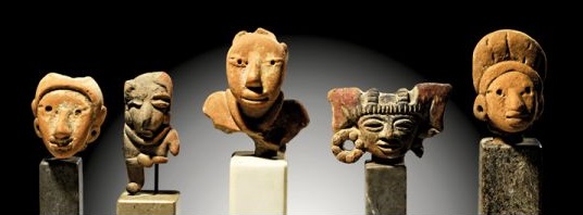 México denuncia subasta de 74 piezas arqueológicas en Alemania - figuras-mayas-a-subastar-en-alemania