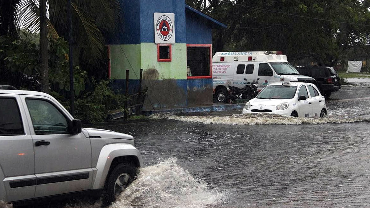 Se forma la depresión tropical 15-E frente a costas de Colima y Jalisco