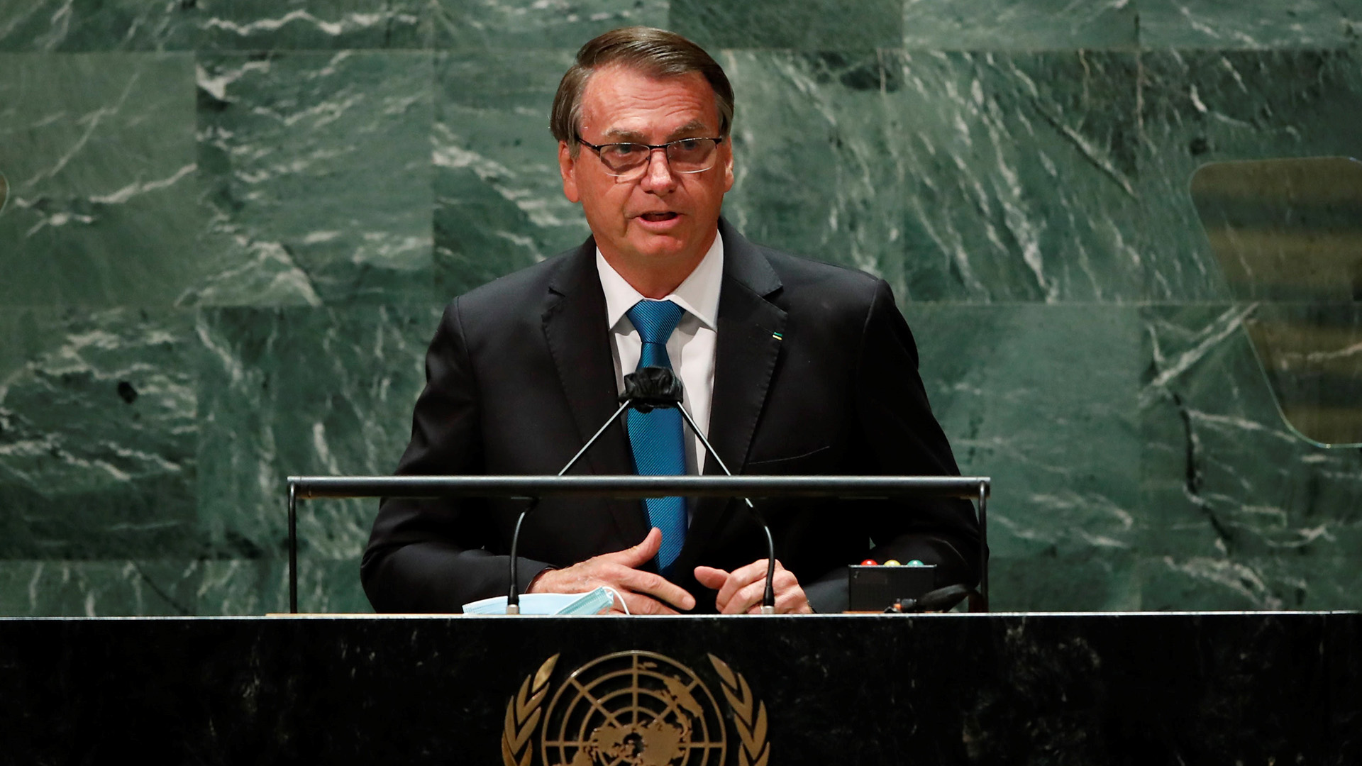 Bolsonaro defiende un “tratamiento precoz” contra COVID-19 en la ONU Bolsonaro defiende un “tratamiento precoz” contra COVID-19 en la ONU