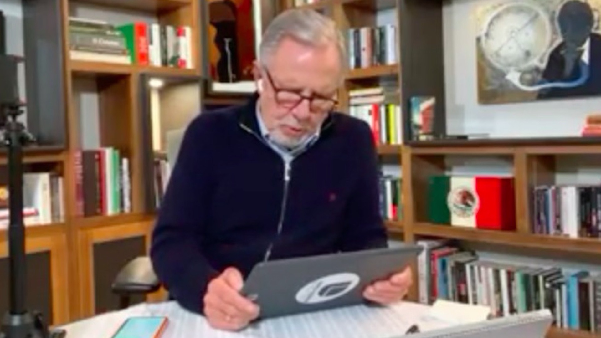 Sismo en México, en directo con López-Dóriga