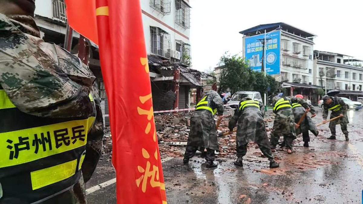 Sismo magnitud 6 en China deja al menos tres muertos