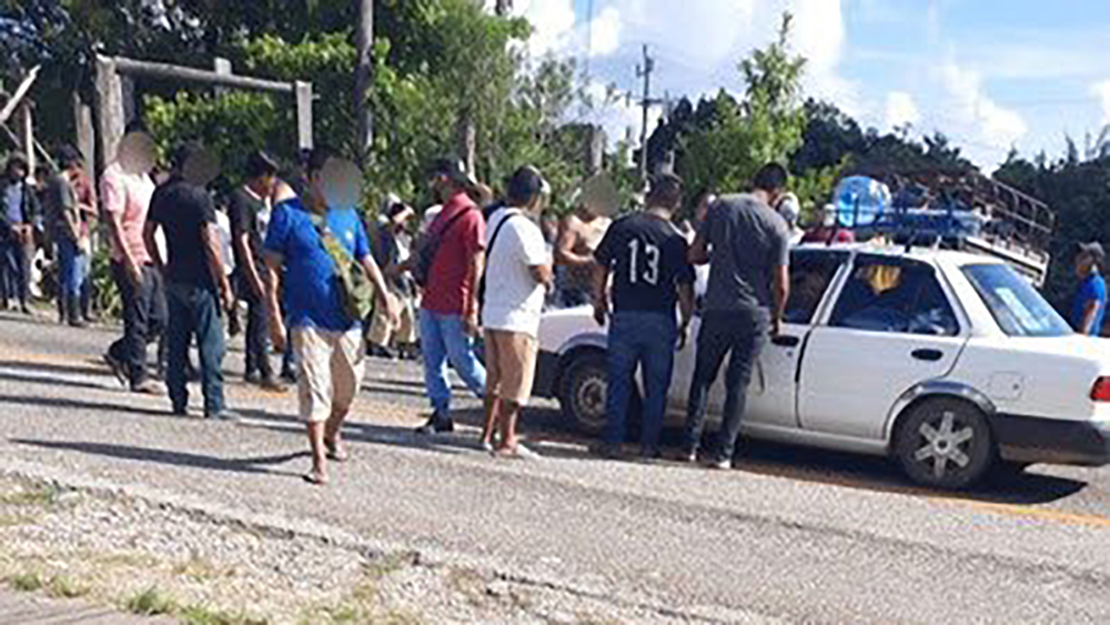 Liberan en Chiapas a agentes de la GN y Migración tras cinco días retenidos