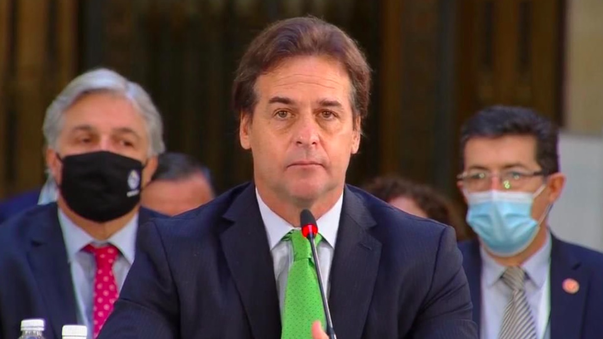 Cuestiona Luis Lacalle a Venezuela, Nicaragua y Cuba en reunión de la CELAC Cuestiona Luis Lacalle a Venezuela, Nicaragua y Cuba en reunión de la CELAC