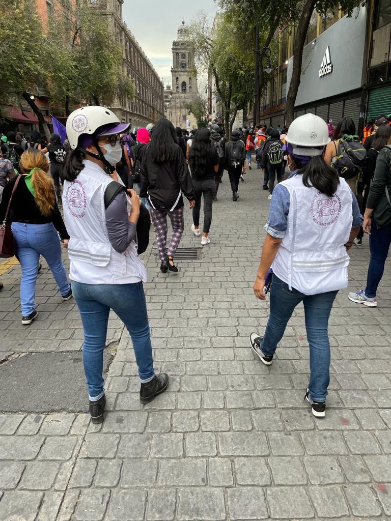 Imágenes de la marcha por el aborto legal y seguro en la Ciudad de México - marcha-aborto-cdmx-04