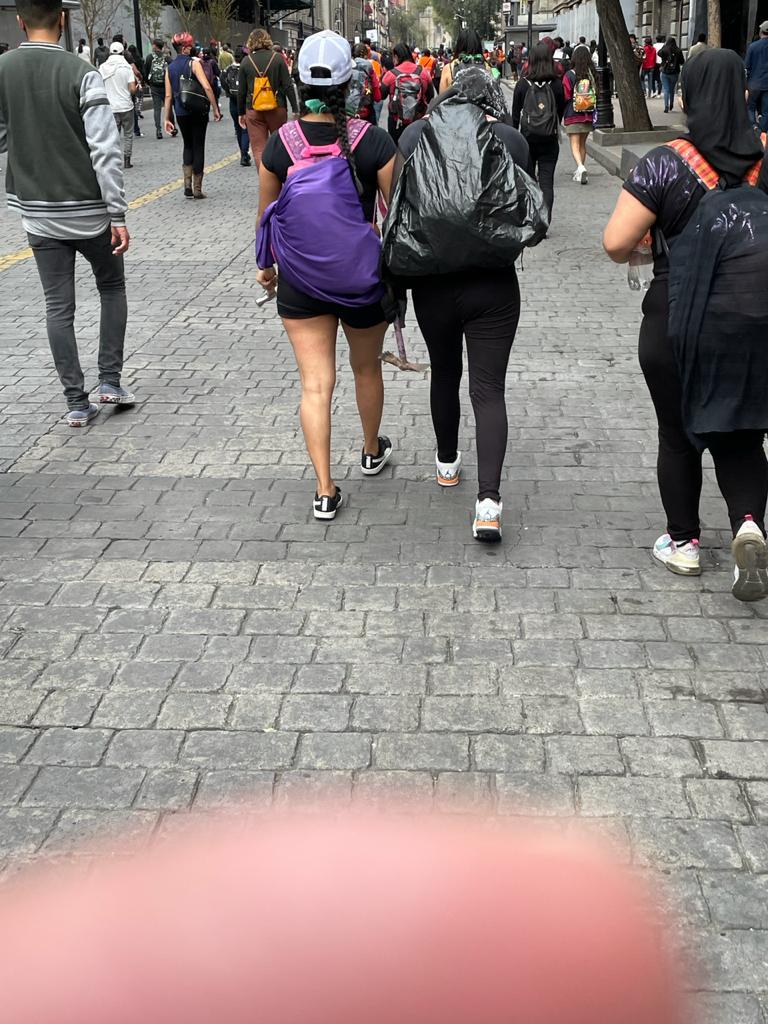 Imágenes de la marcha por el aborto legal y seguro en la Ciudad de México - marcha-aborto-cdmx-10