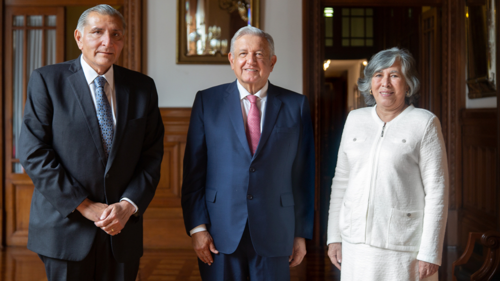 López Obrador da la bienvenida a María Ríos, nueva consejera jurídica; trabajará en coordinación con Segob