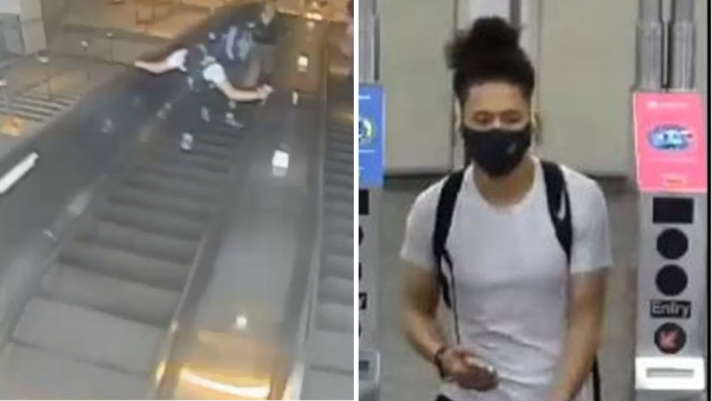 #Video Hombre patea a mujer en Metro de Nueva York; ya fue detenido