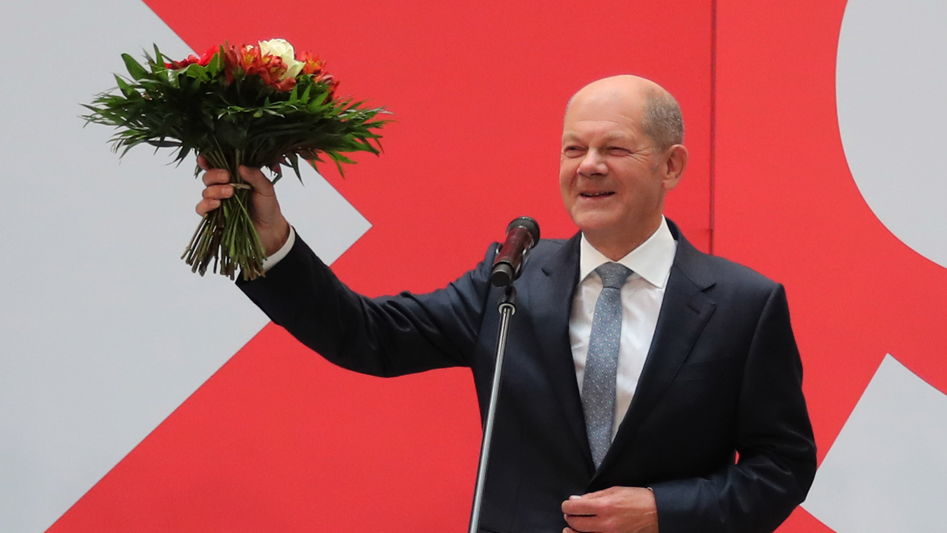 Merkel felicita al socialdemócrata Scholz por su "éxito" electoral - olaf-scholz